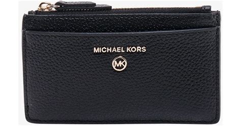 black michael kors card holder